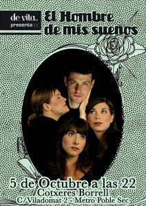 El hombre de mis Sueños con la actriz Roberta Pasquinucci - Cartel