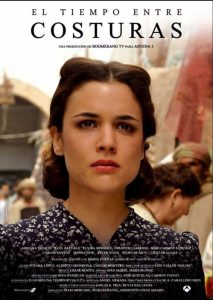 El Tiempo Entre Costuras con la actriz Roberta Pasquinucci - Cartel