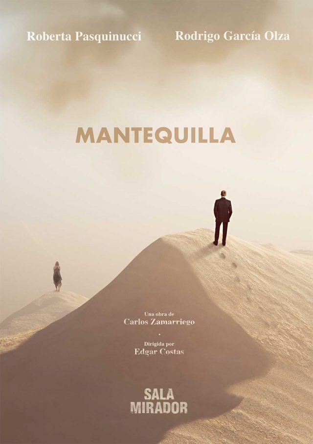 Mantequilla con la actriz Roberta Pasquinucci - Cartel